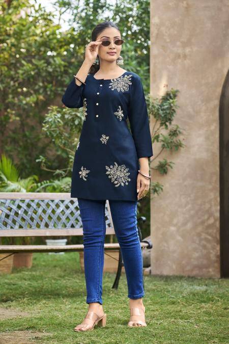 Tips & tops rose Wholesale Kurti suppliers in Pune